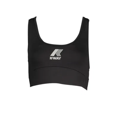 K-way Polyester Women's Shirt In Black