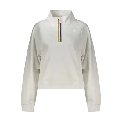 K-way White Polyester Women Sweater