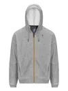 K-way Prosper Zip-up Hoodie In Animal Print