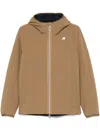 K-way Puffer Jacket In Brown