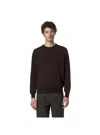 K-way Pullover Men's Sweater In Cashmere And Cotton K2142ew 260 In Brown