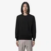 K-way Pullover Men's Sweater In Cashmere And Cotton K2142ew ♪ In Black