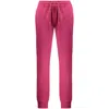 K-way Purple Cotton Pant In Pink