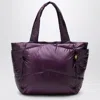 K-way Nin Crystal Chintz Tote Bag In Purple