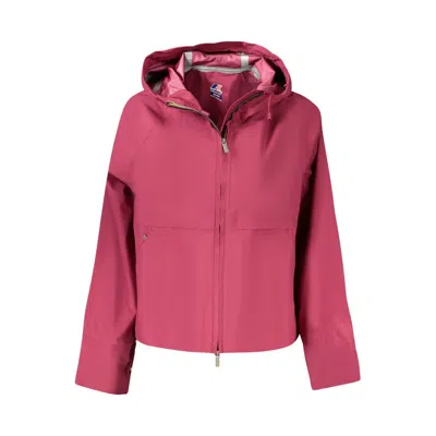 K-way Purple Polyester Jackets & Women's Coat