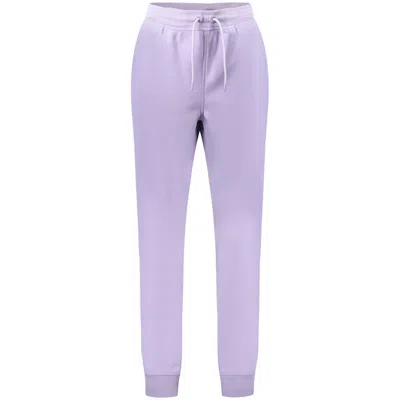 K-way Purple Polyester Pant In Blue