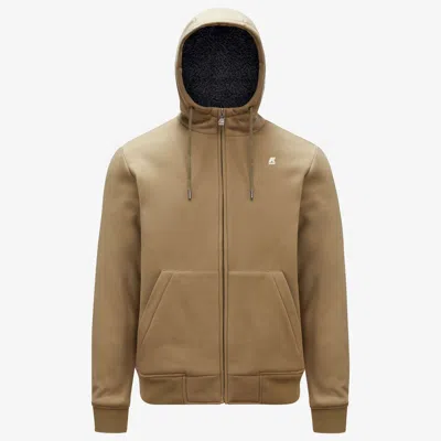 K-way Kids' Quentin Orsetto Fleece In Brown