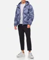 K-way Quill Super Light Thermo Heavy Jacket In Clear Blue
