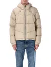 K-way Quill Thermo Light Ripstop Puffer Jacket In Neutral