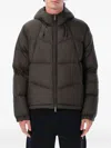 K-way Quill Thermo Light Ripstop Down Jacket In Brown