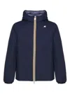 K-way Jack St Thermo Reversibile Jacket In Blue