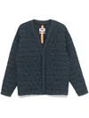 K-way Quilted Jacket In Blue