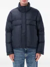 K-way Tuill Thermo Microfiber Down Jacket In Blue