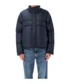 K-way Tuill Thermo Microfiber Down Jacket In Blue