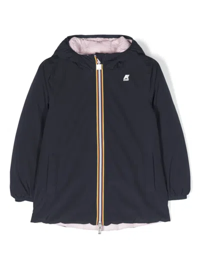 K-WAY QUILTED REVERSIBLE JACKET
