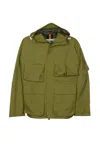 K-way Claudel-shell Jacket In Green Sphagnum