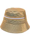 K-way R&d Zip-detail Bucket Hat In 金色