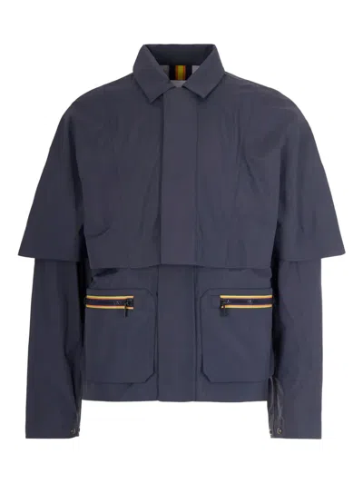 K-WAY R&D ZIP-FASTENING POCKET JACKET