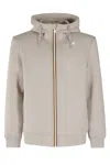 K-way Neoprene Sweatshirt In Brown
