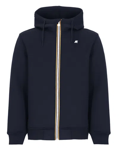 K-way Dark Blue Rainer Spacer Casual Jacket