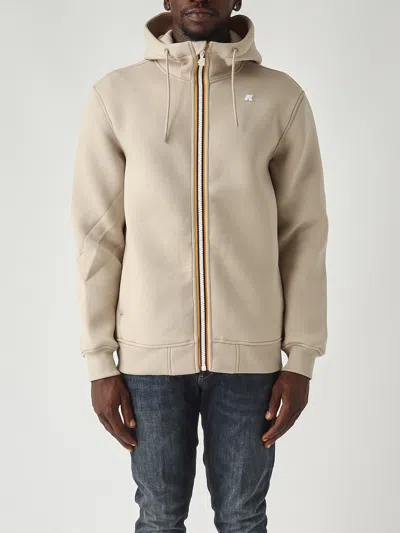 K-way Rainer Spacer Beige Cashmere Jacket In Neutral