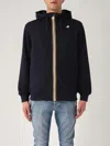 K-way Rainer Spacer Sweatshirt In Black