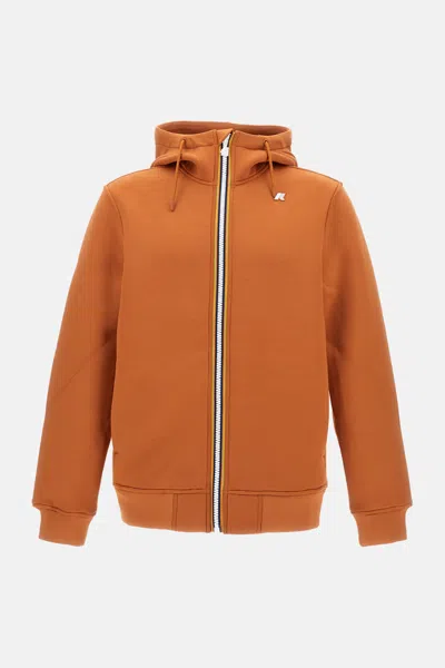 K-way Rainer Spacer Sweatshirt In Orange