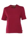K-way Amilly Crewneck Short-sleeve T-shirt In Red
