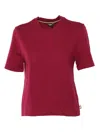 K-way Amilly Crewneck Short-sleeve T-shirt In Red