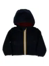K-way Zip-up Reve Hooded Sweater In Black