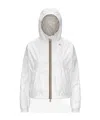 K-way Laurette Plus.2 Double Short Down Jacket In White