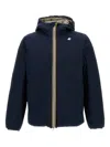 K-way Jack St Thermo Double Jacket In Blue