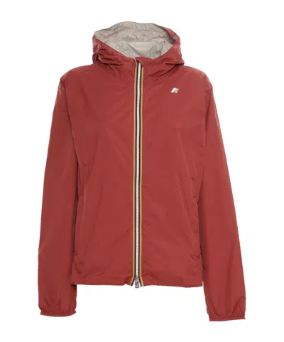 K-way Reversible Hooded Zip-up Jacket