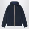 K-way Jack Stretch Dot Jacket In Blue