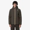 K-way Reversible Jack St Reversible Hot Man Head Reversible With Waterproof Design K6128vw B3a In Green