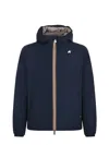 K-way Reversible  Jacket In Blue