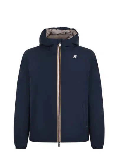 K-way Reversible  Jacket In Blue