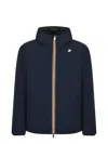 K-way Reversible  Jacket In Blue