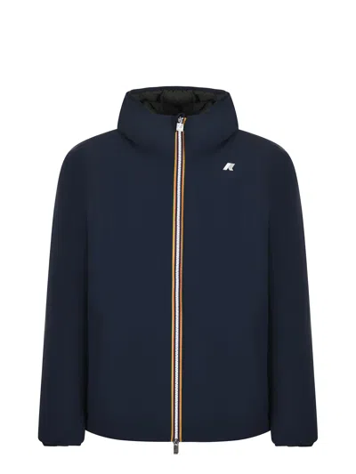 K-way Reversible  Jacket In Blue