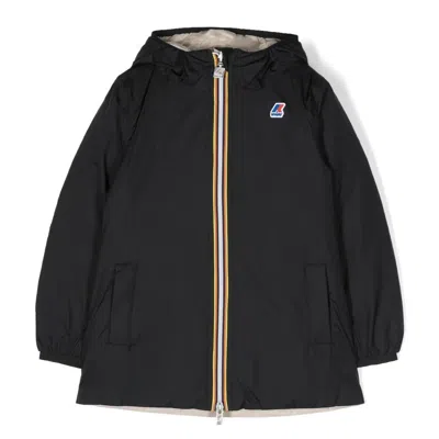 K-way Reversible P. Sophie Thermo Plus.2 Jacket In Nero