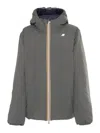 K-way Jack St Thermo Double Down Jacket In Gray