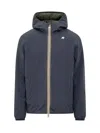 K-way Jack St Warm Double Slim-fit Giacca Reversibile. In Poliestere Elasticizzato Impermeabile. Imbottitu In Multi