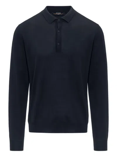 K-WAY REY BUTTON-FASTENING POLO SHIRT
