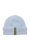 K-way Ribbed Beanie In Blue