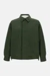 K-way Shary Overshirt In Corduroy In Green