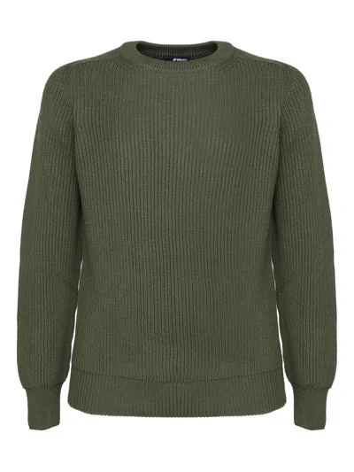 K-way Ribbed Round-neck Sweater