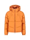 K-way Quill Thermo Light Ripstop Puffer Jacket In Orange