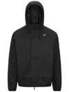 K-way Jacko Twill Marmot Clothing In Black