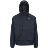K-way Jacko Twill Marmot Blue Jacket In Blue Depth