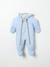 K-way Babies' Romper  Kids Color Gnawed Blue In Hellblau